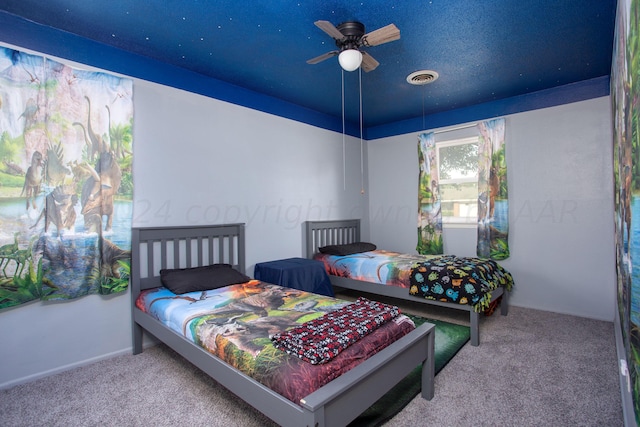5117 Mesa Cir, Amarillo, TX 79109 - view of carpeted bedroom