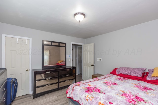 2503 SW 5th Ave, Amarillo, TX 79106 - bedroom with light wood-type flooring