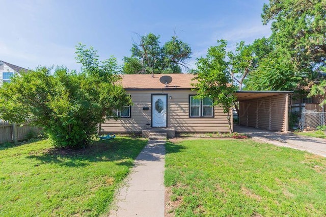 2503 SW 5th Ave, Amarillo, TX 79106 - single story home with asphalt driveway and an attached carport