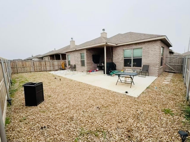 1738 Wesleyan St, Amarillo, TX 79118 - back of house with a patio