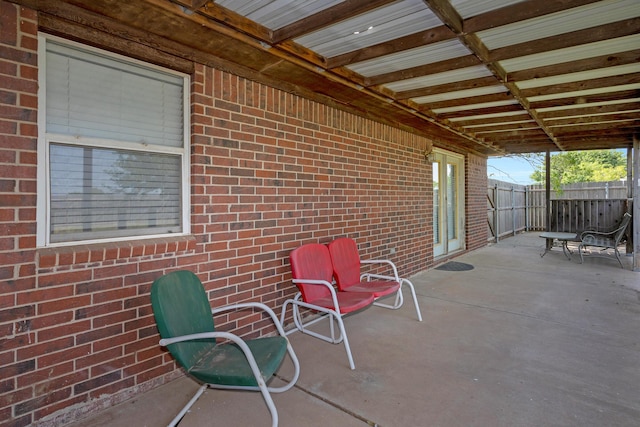 view of patio / terrace