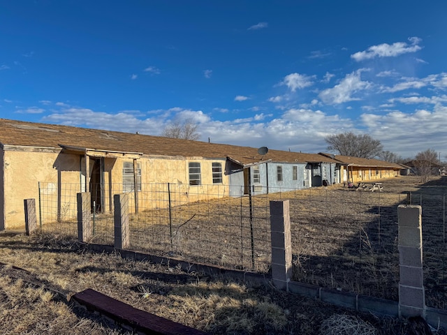 view of rear view of house