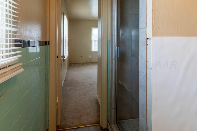 2414 Orange St, Amarillo, TX 79107 - bathroom featuring a stall shower