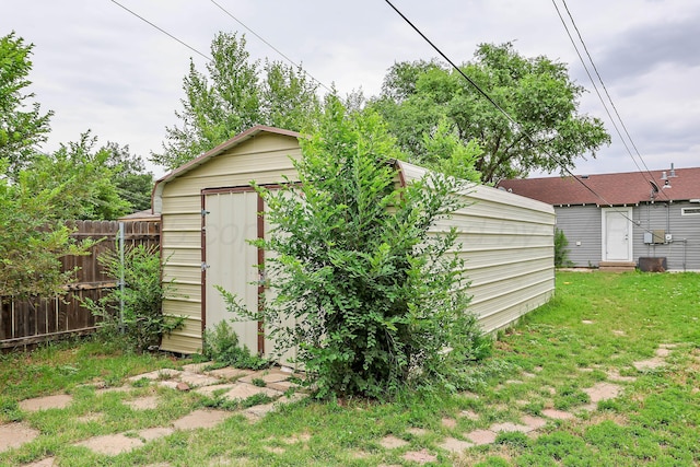 4112 S Tyler St, Amarillo, TX 79110 - view of shed