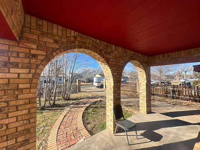 view of patio