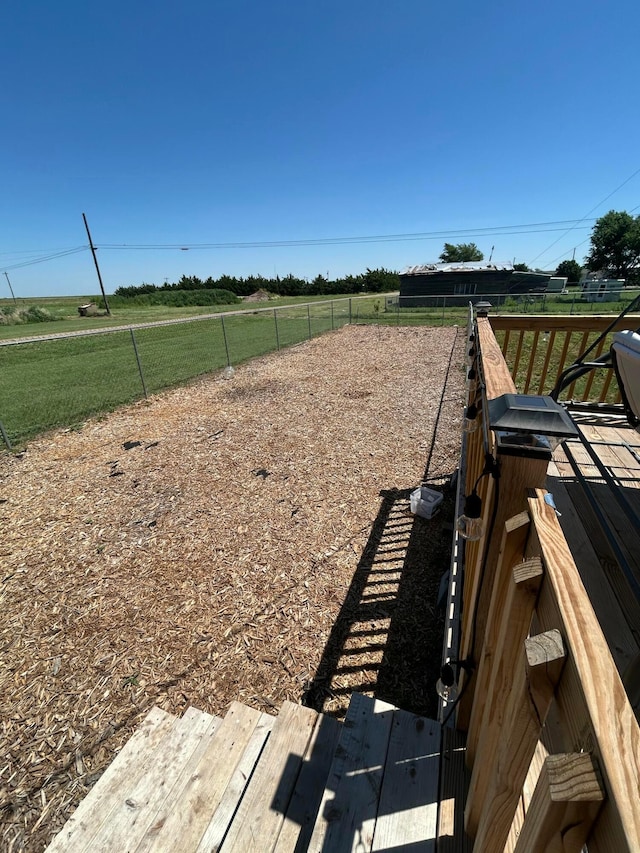 712 Groom Ave, Panhandle, TX 79068 - view of yard featuring a rural view