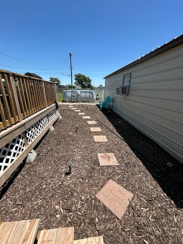 712 Groom Ave, Panhandle, TX 79068 - view of yard with cooling unit
