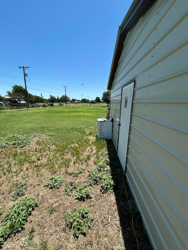 712 Groom Ave, Panhandle, TX 79068 - view of yard