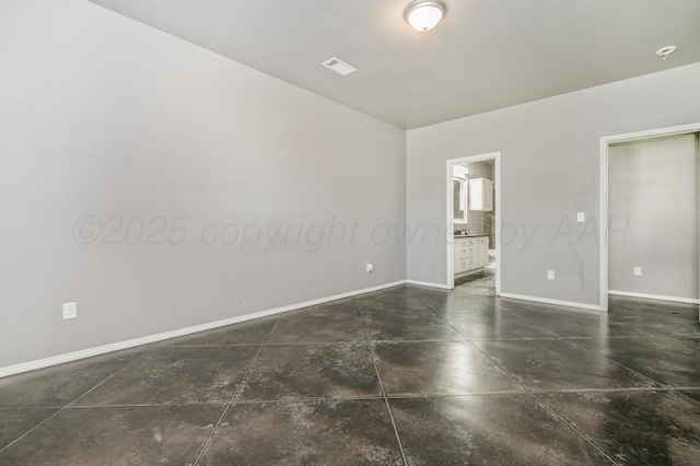 7907 Crestline Dr, Amarillo, TX 79119 - spare room featuring baseboards