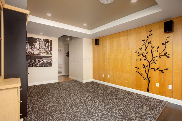 1510 Crockett St, Amarillo, TX 79102 - carpeted spare room with a raised ceiling and recessed lighting