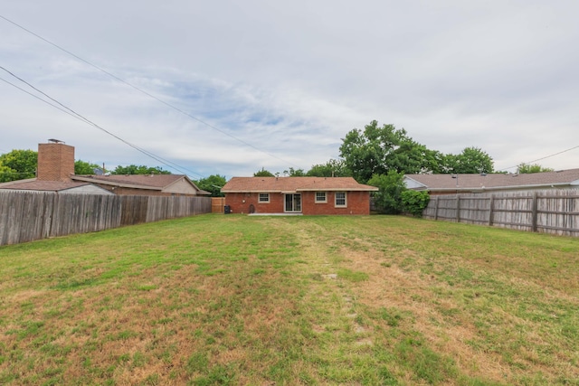 5519 Alvarado Rd, Amarillo, TX 79106 - view of fenced backyard