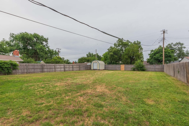 5519 Alvarado Rd, Amarillo, TX 79106 - fenced backyard featuring a shed