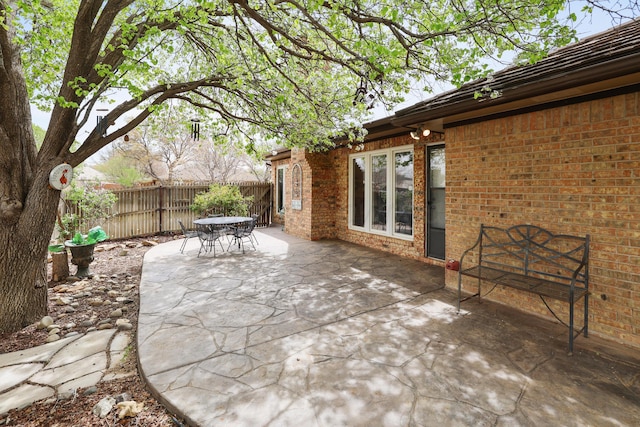 3449 Irving Ln, Amarillo, TX 79121 - view of patio with outdoor dining space