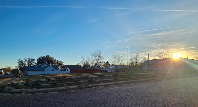 view of road