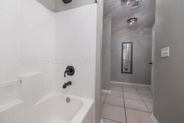 7703 Fresno Dr, Amarillo, TX 79118 - full bath featuring tile patterned floors and baseboards