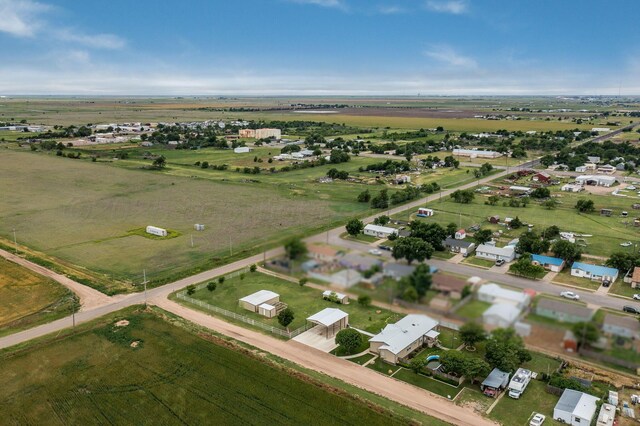 1228 S Osborne St, Pampa, TX 79065 - aerial overview of property's location with rural landscape