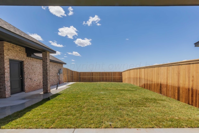 9504 Stonecrest Dr, Amarillo, TX 79118 - view of yard