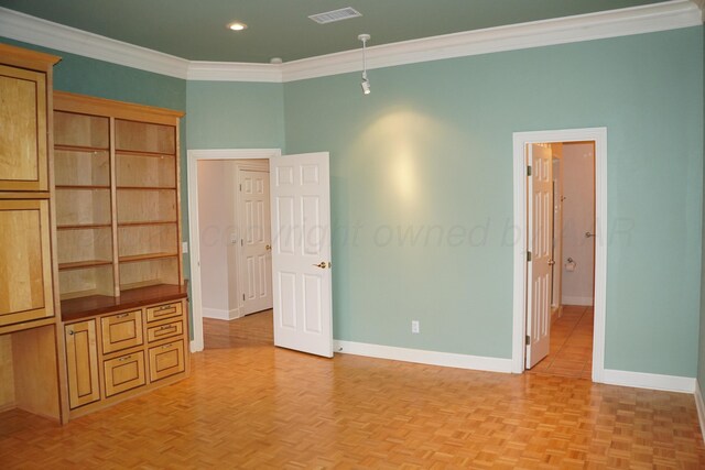 5105 Olsen Cir, Amarillo, TX 79106 - unfurnished bedroom with baseboards and ornamental molding