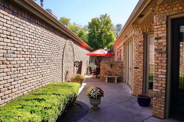 5105 Olsen Cir, Amarillo, TX 79106 - view of patio
