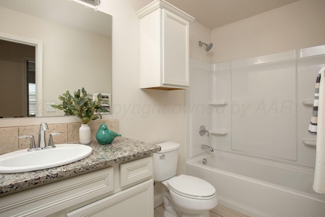 7308 Sinclair St, Amarillo, TX 79119 - full bathroom featuring vanity and shower / washtub combination