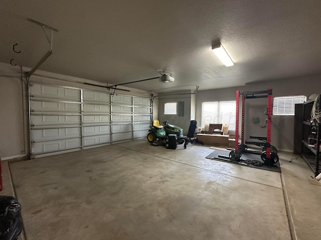 17901 19th St, Amarillo, TX 79124 - garage featuring a garage door opener