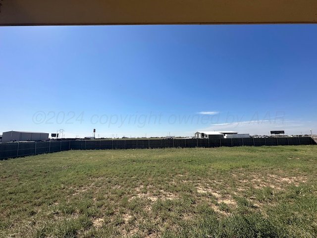 17901 19th St, Amarillo, TX 79124 - view of yard featuring fence