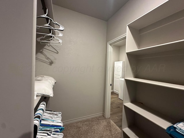 17901 19th St, Amarillo, TX 79124 - spacious closet featuring carpet flooring
