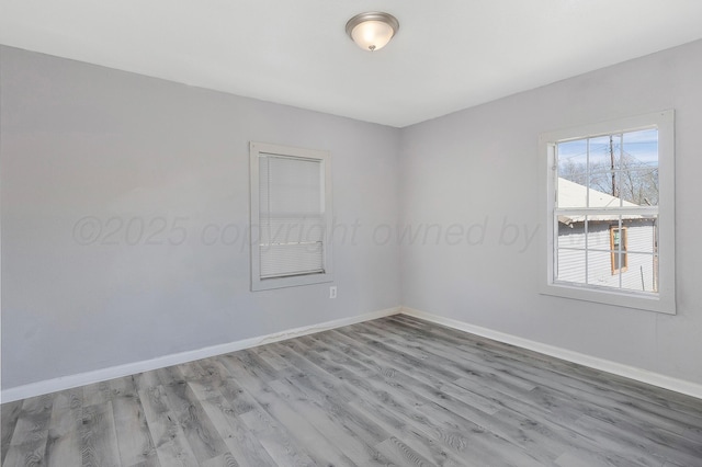 420 N Nelson St, Pampa, TX 79065 - unfurnished room featuring light wood-style floors and baseboards