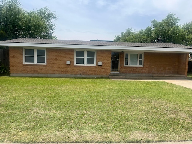 1902 Rogers St, Amarillo, TX 79106 - single story home featuring brick siding and a front lawn