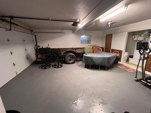 1400 16th St, Hereford, TX 79045 - garage with a garage door opener