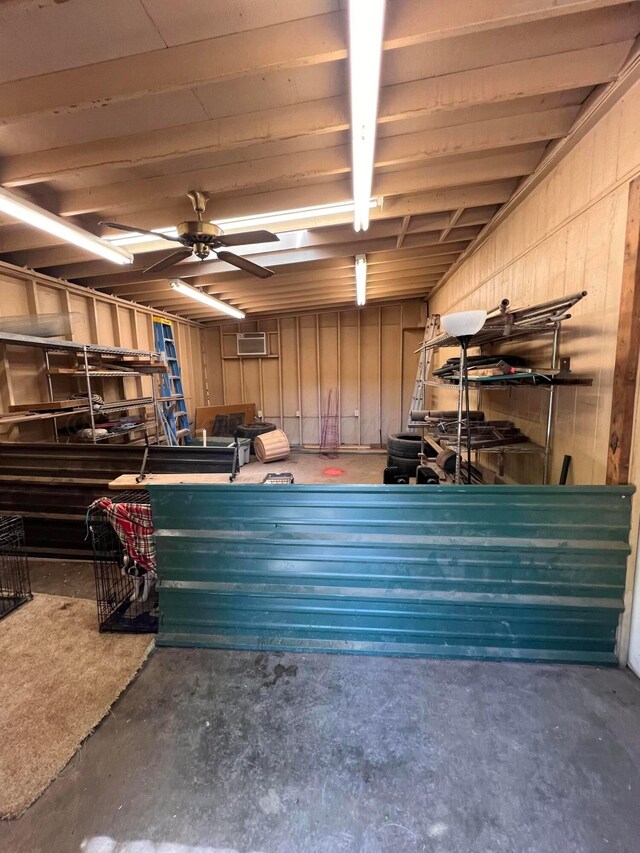 1400 16th St, Hereford, TX 79045 - miscellaneous room featuring unfinished concrete flooring