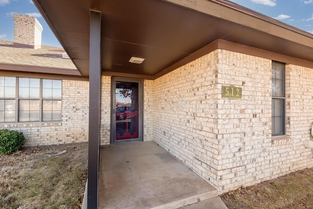 view of property entrance