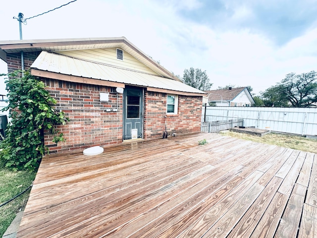 view of deck