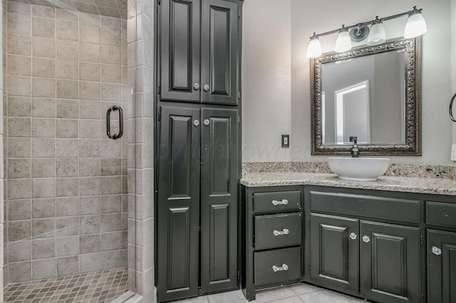 7723 Stuyvesant Ave, Amarillo, TX 79121 - full bath with a shower stall and vanity