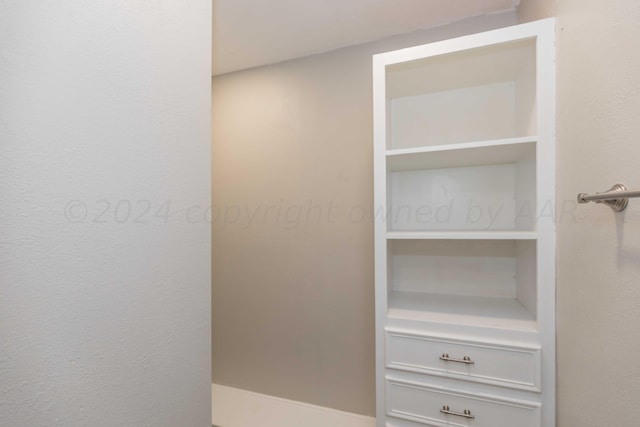 view of closet