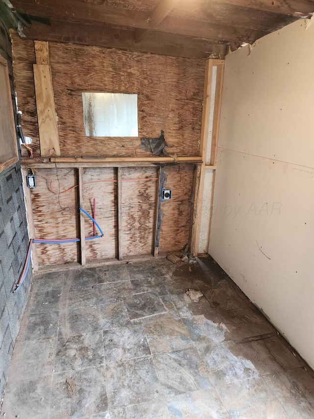 view of storage room