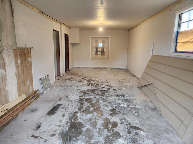 empty room featuring visible vents