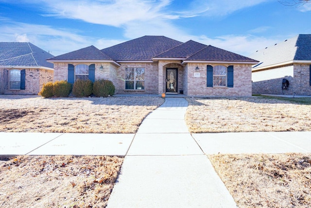 view of ranch-style home