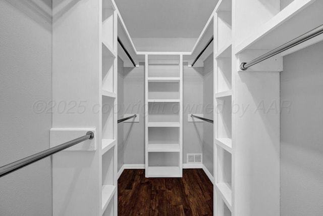 7935 Mitcham Dr, Amarillo, TX 79121 - spacious closet featuring wood finished floors