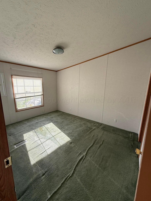1046 S Farley St, Pampa, TX 79065 - unfurnished bedroom with carpet flooring and a textured ceiling