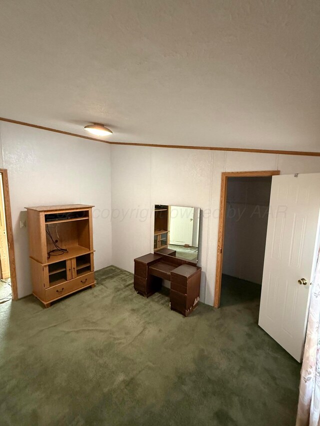 1046 S Farley St, Pampa, TX 79065 - unfurnished living room with carpet floors
