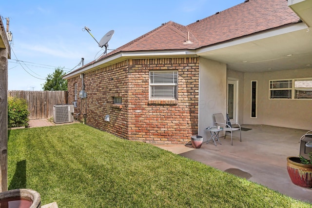 7504 Aspire Pl, Amarillo, TX 79119 - view of yard with a patio area