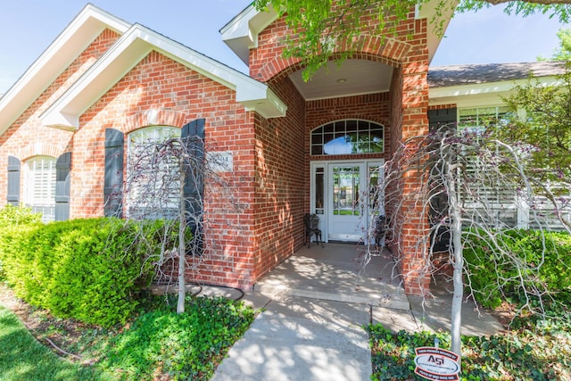 6504 Bayberry Ln, Amarillo, TX 79124 - property entrance featuring brick siding
