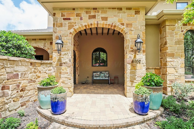 view of property entrance