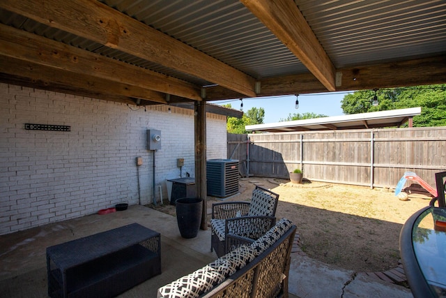 3506 Stromberg Pl, Amarillo, TX 79121 - view of patio / terrace