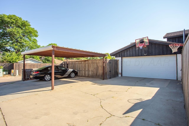 3506 Stromberg Pl, Amarillo, TX 79121 - view of garage