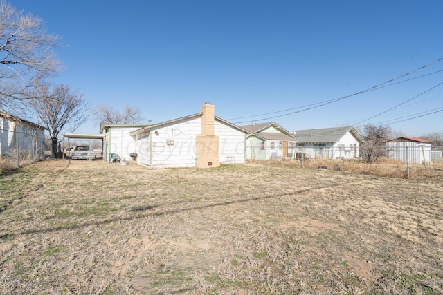 1441 NW 14th Ave, Amarillo, TX 79107 - view of yard with fence