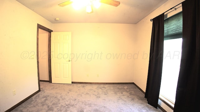 8107 Progress Dr, Amarillo, TX 79119 - carpeted spare room with a ceiling fan and healthy amount of natural light