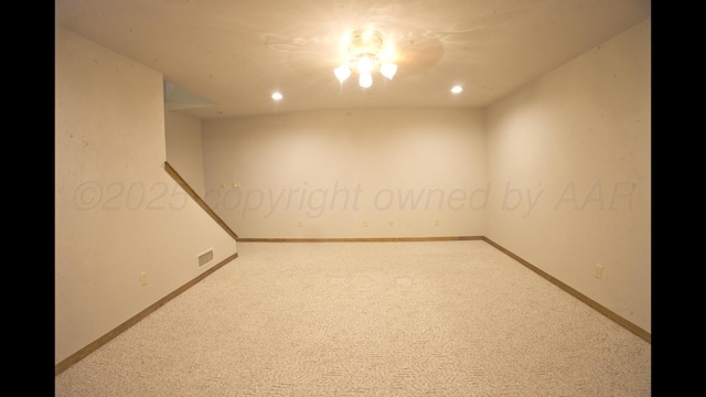 8107 Progress Dr, Amarillo, TX 79119 - carpeted empty room featuring recessed lighting