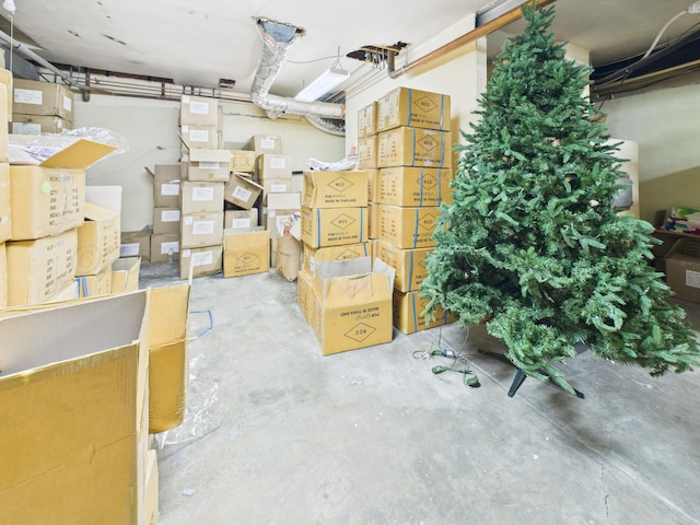 view of storage